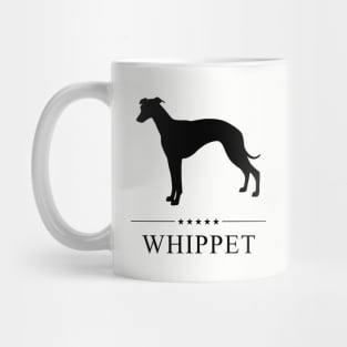 Whippet Black Silhouette Mug